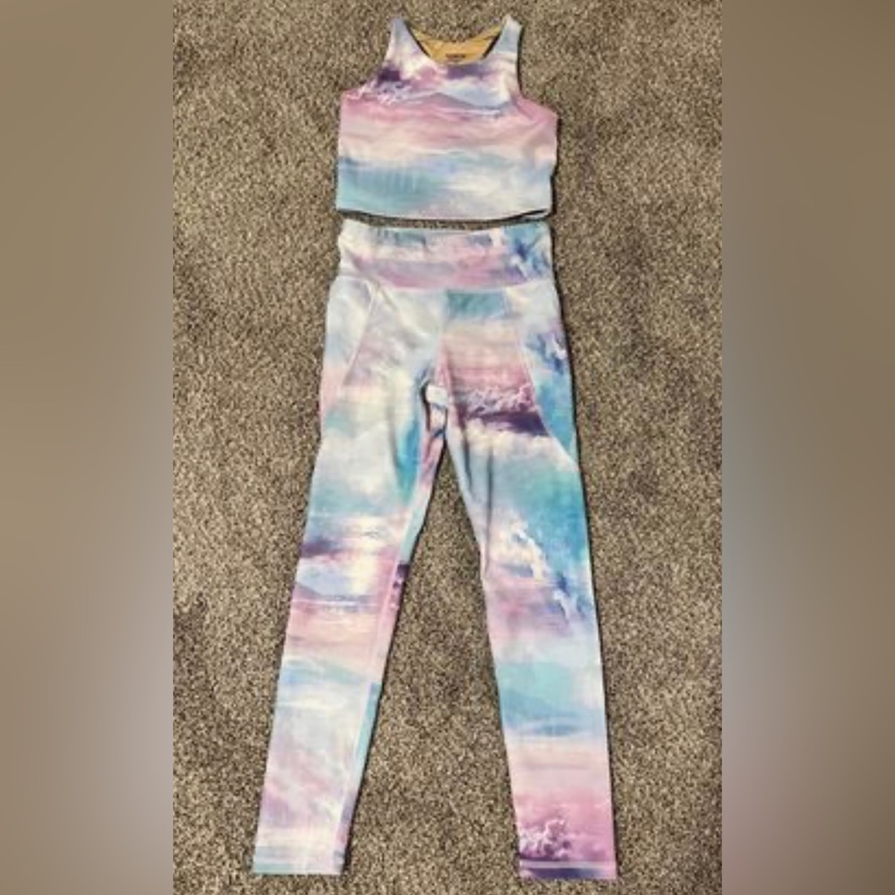 Girls size 8 workout/ gymnastics outfit